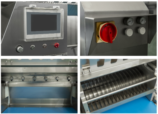 frozen meat dicer machine